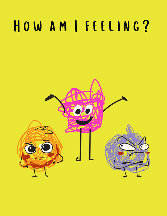 Scribble Guys Feelings Poster